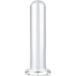 Romi Anal Dildo Butt Plug With Strong Suction Cup Anus Dilator Prostate Massager G-Spot Stimulation Anal Sex Toys For Male Female Masturbation Transparent Tpe (L)