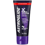 Astroglide Silicone Lube (3oz), X Premium Gel Personal Lubricant for Vaginal and Anal Sex, No Drip Stay-Put, Long-Lasting for Men, Women and Couples, Waterproof for Water Play