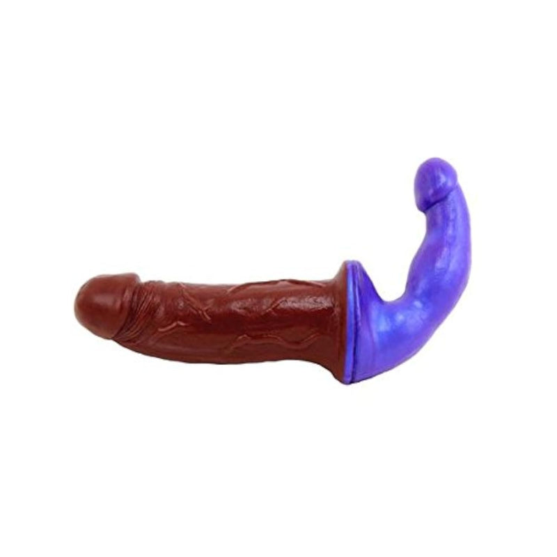 Double Dildo with Chocolate Theme for Adult Pleasure