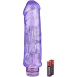 Voluminous G-Spot Vibrator - Realistic Vibrator For G-Spot Stimulation, Stylized Glans, Soft-Touch Surface - Battery Operated