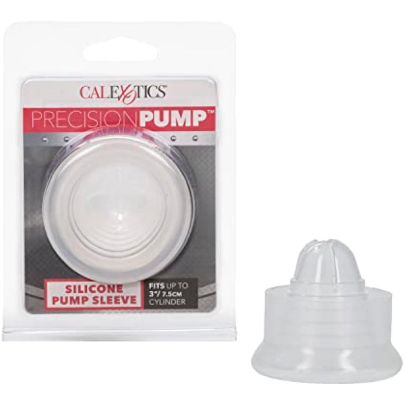 California Exotic Novelties Precision Pump Silicone Pump Sleeve, Clear