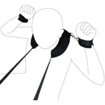 Bdsm Bondage Restraints Kit Sex Swing Sling Adult Sex Toys With Adjustable Sex Handcuffs Ankle Leg Straps With U-Shaped Pillow Bed Restraints Sets For Sm Game Beginner Couples Sex Pleasure