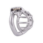 Chastity Cage Small Short Male Ergonomic Design Stainless Steel Cock Cage T1050 (50Mm/ L Size)