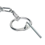 Bdsm Sex Restraints Adjustable Bondage Metal Anklecuffs, 5 Adjustable Sizes, No Lock Design For Sm Sex Games Couples Sex Toy