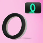 Silicone Elastic Penis Ring Hard Erections Sex Toy Design For Men Erection Enhancing Last Longer & Harder (Noctilucent & Black)