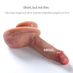 6 Inch Realistic Dildo for Beginners - Non-Porous Silicone with Strong Suction Cup