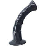 Animal Dildo, Realistic Horse Penis 12.6 Inch Ultra Long Cock With Big Suction Cup Female Masturbator Vaginal Massage For Women (Black)
