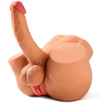Shemale Sex Doll With 7.2In Realistic Huge Dildo, Unisex Trans Sex Dolls Flexible Cock Gay Sex Toys For Women Elasticity Tight Vagina Anus Masturbator Male Sex Doll Adult Sex Toy For Men Female 8Lb