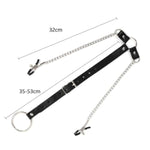 Adjustable Nipple Clamps Sm Penis Ring Metal Cock Ring Nipple Breast Clips Adult Sex Toys For Men Couple Pleasure A