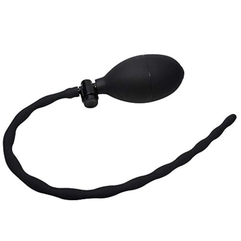 Inflatable Silicone Urethral Sounds Metal Penis Plug With Multi Beads Dilator Urethral Plug Exercise Masturbation Rod Stimulation For Men