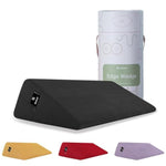 Edge Wedge Premium Intimacy Pillow For All Couples - Canada'S Inclusive Intimacy Cushion - Sensual Positioning Wedge For Enhanced Comfort (Color: Midnight - Supersoft Velvet)