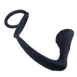 2-In-1 Soft Penis Ring Silicone Analplug For Men Small Buttplug With Cock Ring For Anal Training Adult Sex Toys For Prostate Massage (Double Ring)