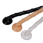 Super Long Anal Plug Dildo - Soft Liquid Silicone Butt Plug for Couples