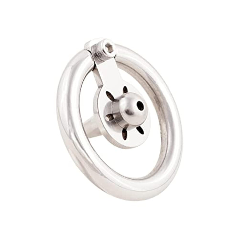 Super Short Chastity Device Stainless Steel Cock Cage With Catheter J11740 40Mm