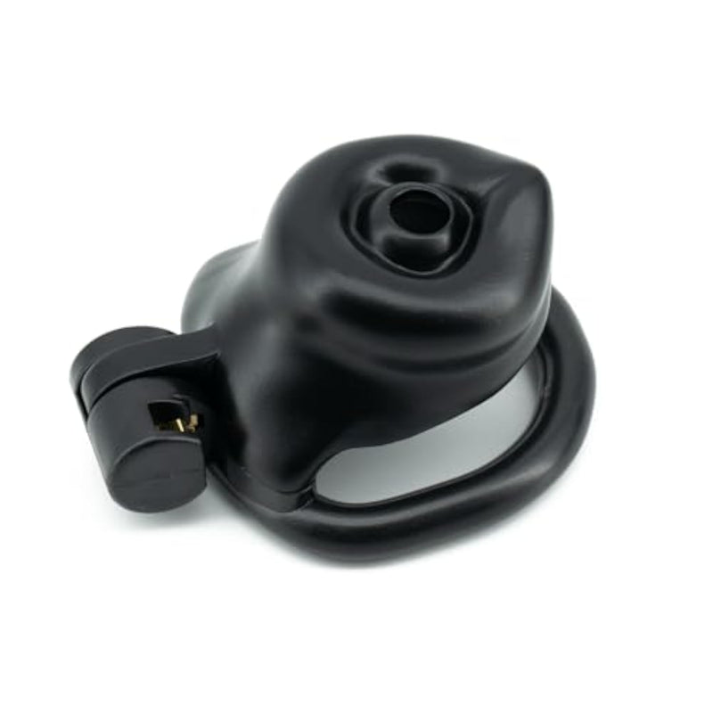 Men's Breathable Resin Chastity Cage with 4 Cock Rings for Adult Male Bondage Devices