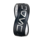 Star Wars Silicone Ring - Comfortable And Flexible Design - I Know You (Aurebesh) - Black Pearl/Pearl - Size 12