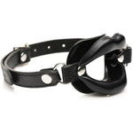 Juicy Lips Silicone Open Mouth Gag For Beginners, Men, Women, & Couples. Keeps Mouth Open. Adjustable Strap. Nickel-Free Metal And Vegan Leather. 1 Piece, Black.