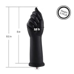 Premium Silicone Dildo for Kliclok System Sex Machines - 8.5 Inches Total Length, 2.5 Diameter