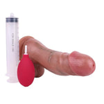 Realistic Squirting Dildo 2.16" Thick Ejaculating Silicone Dildo Adult Sex Toy - Strong Suction Cup Women G-Spot Sex Toy, Adult Jetting Anal Stimulator For Solo Couple Pleasure