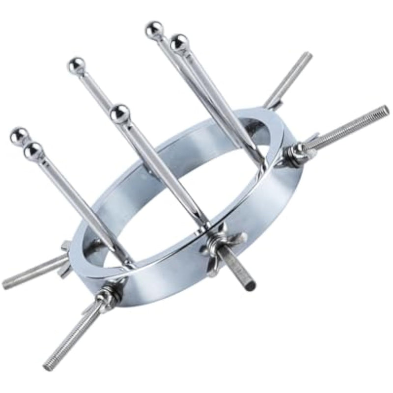 Stainless Steel Anal Stretcher Butt Expander Adjustable Butt Anal Fist Play Tunnel Plug Bdsm Sex Toys For Men Women