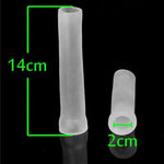 3-Piece Silicone Penis Pump Sleeve Set for Adult Sex Toys - Universal Replacement Accessories