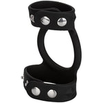 Silicone Tri Snap C & B Cage, Black
