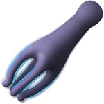 Women Clit Nipple Clamps Breast Glans Earlobe Massage Vibrator, Reduced Men Penis Sensitivity Humanoid Finger Vibrator For Self-Pleasure And Stimulation Waterproof Usb Rechargeable 10 Vibration Modes