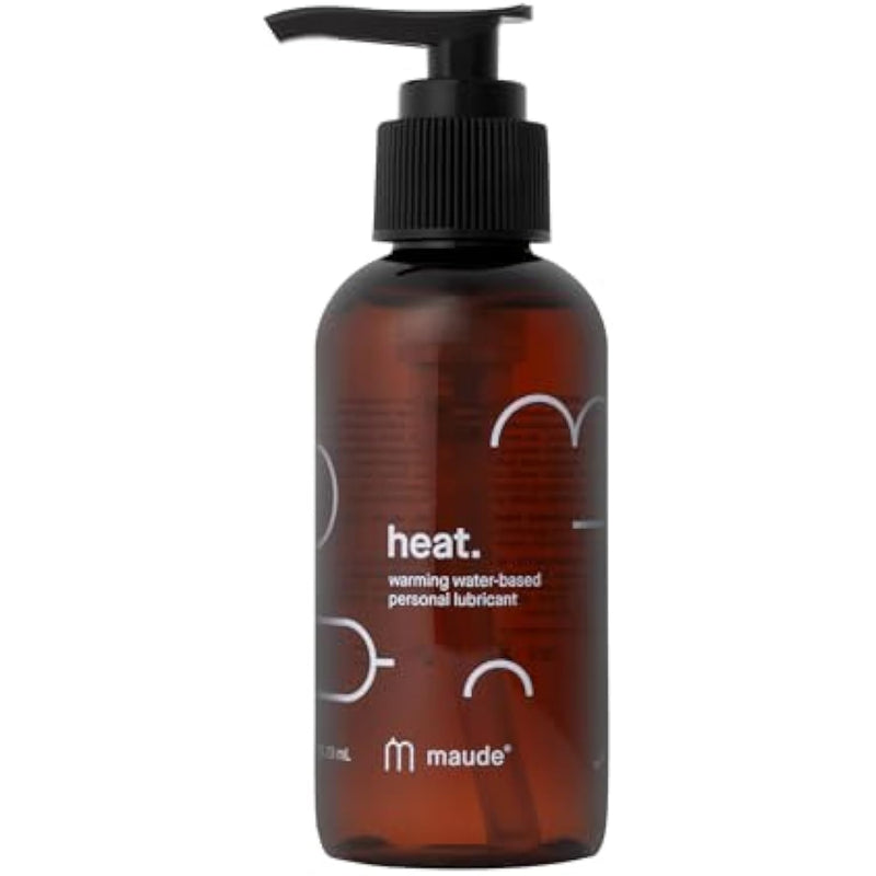 Heat - Warming Lubricant For Sex, Solo Or Partnered Play - Fragrance-Free Water Based Lube - Ph Balanced Personal Lubricant - Build Subtle Heat With Motion (4 Fl Oz)