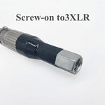Screw-On To 3Xlr Adapter Sex Machine Attachment 3 Prongs Adapter For Screw-On Connector Sex Machine