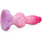 Silicone Wolf Dildo With Knot, Thick Anal Dildo Strong Suction Cup, Anal Sex Toy Plug, Fantasy G Spot Dragon Penis Adult Sex Toy For Women