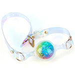 Ball Gag Silicone Mouth Gags Bdsm Restraints Muzzles Adjustable Strap Bondage Fetish Sex Toys For Women Men And Couples (S)