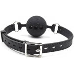 Bdsm Bondage Sex Toy Silicone Ball Gag With Breathing Holes For Submissives And Doms