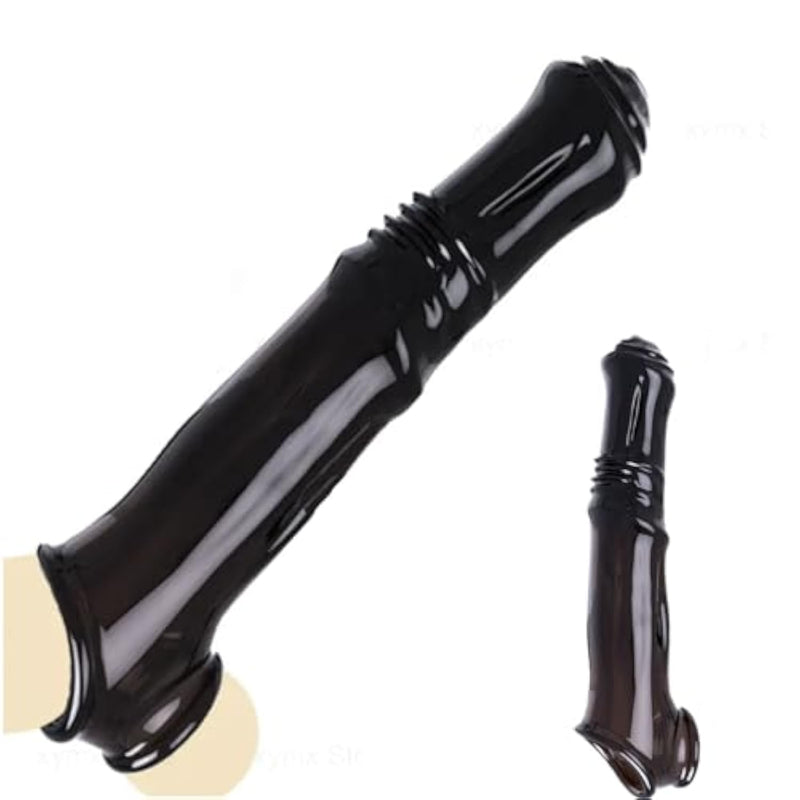 Men's Sex Toys for Couples: Horse Dildo Penis Sleeve and Ball Stretcher with Penis Pump