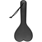 Sm Spanking Sexual Wide Paddle, 11.2Inch Faux Leather Heart Sex Toys For Bdsm Cosplay