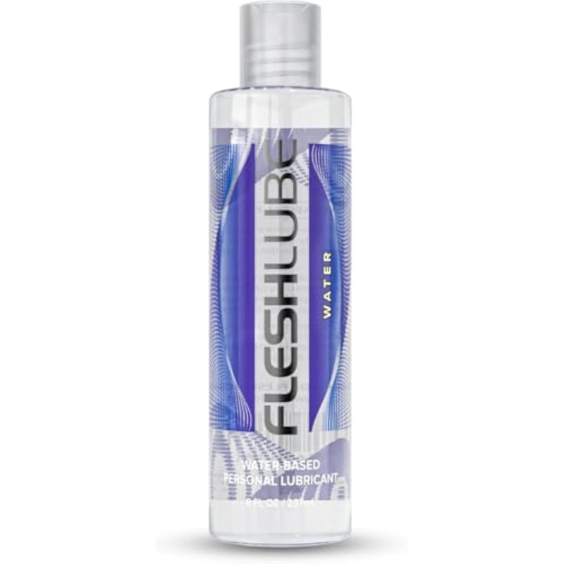 Fleshlube Water-Based Lubricant for Men, Women, and Couples - 8 Ounce