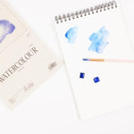 Watercolor Paper Wirebound Pad 30 Sheets 300g m2 Weight A4 Size Artist Paper for Adults and Students