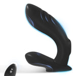 Prostate Massager For Men – 5-Speed Tapping & 10-Mode Vibrating Anal Plug With Remote – Dual Motor Toy For Male Pleasure, Beginners & Gay Couples