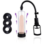 Penis Pump Manual Penis Enlarger & Breast Suckermanual Nipples Suction Cup Vaginal Massage Pumps Toys 2 In 1 (Penis Pump)