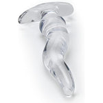 Anal Plug 11.9 Inch Clear Butt Plug, Wave Anal Dildo With Ergonomic Base, Clear Dildo For Prostate Massage And G-Spot Masturbation, Adult Sex Toys For Men And Women Long Time Wear (Xl)