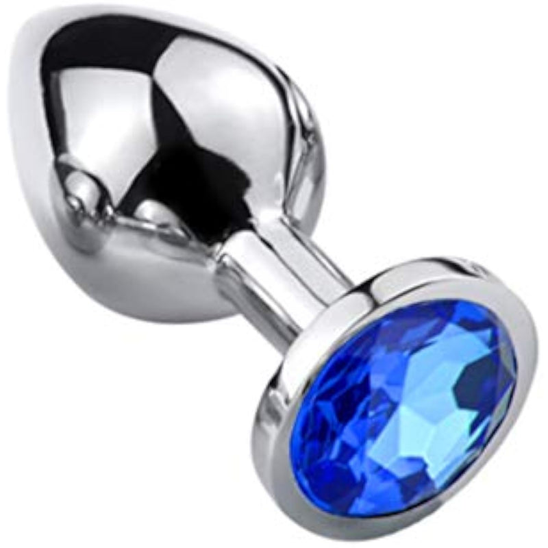 Stainless Metal Anal Butt Plugs Jewelry Anal Trainer Sex Toys Fetish Kinky Sex Love Games Unisex Valentine 'S/Birthday Gift For Lover (Medium)