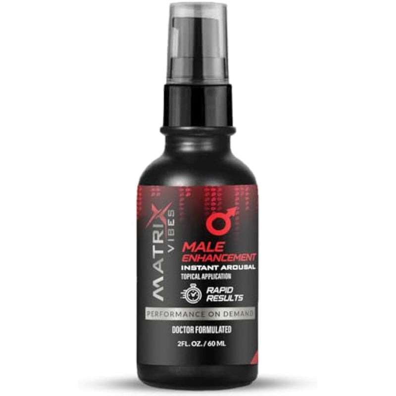 Male Enhancement Instant Arousal Serum - Doctor-Formulated Topical For Immediate Results 60 Ml