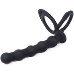 Adult Toys Silicone Wearable Butt Plug Silicone Anal Bead Trainer Anal Sex Toy Stimulator Couples Prostate Anal Sex Toys Waterproof Women Thrusting Toys