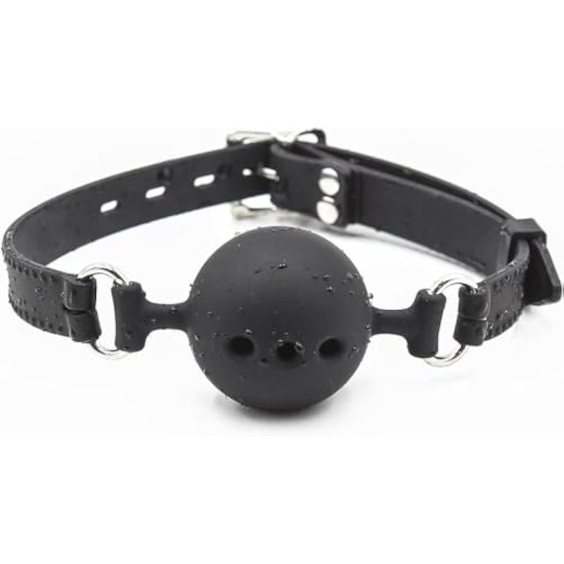 Bdsm Bondage Sex Toy Silicone Ball Gag With Breathing Holes For Submissives And Doms