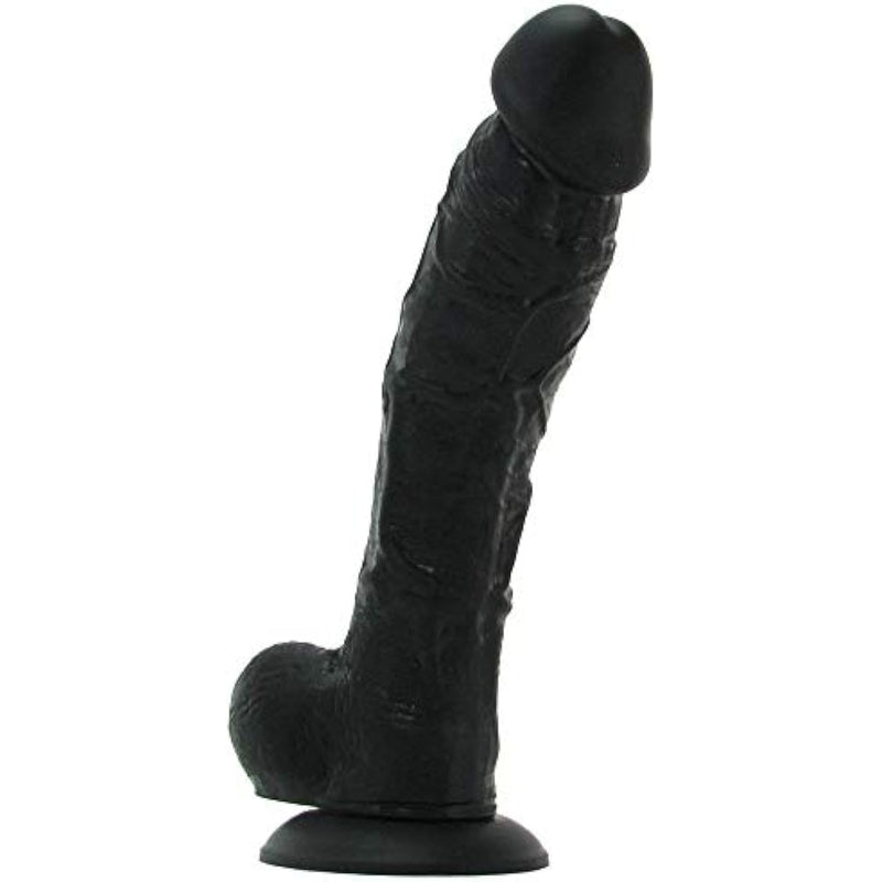 Ns Novelties Coloursoft 8 Inch Silicone Dildo With Lube 1Oz | Realistic Dildos | Harness Compatible Strap-On | Strong Suction Cup Base