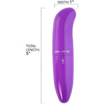 Intense G-Spot Vibrator - Curved Angle, Powerful Vibrations - Easy To Use - Mind-Blowing Orgasms - Solo Or Partnered Play - Aa Battery Operated - Ergonomic Design - Smooth Surface