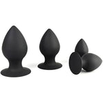 Silicone Large Suction Cup Anal Plug Stimulation Anal Massager Adult Sex Toy For Couple(L)