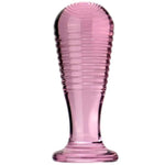 Crystal Glass Anal Pleasure Wand for Men and Women - Prostate Massager and G-Spot Dildo