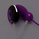 Usb Rechargeable Wireless Remote Control Vibrating Silicone Bullet Egg Led Light 7-Frequency Pleasure Adult Sex Toys Vibe For Women Or Couples (Purple+Black)