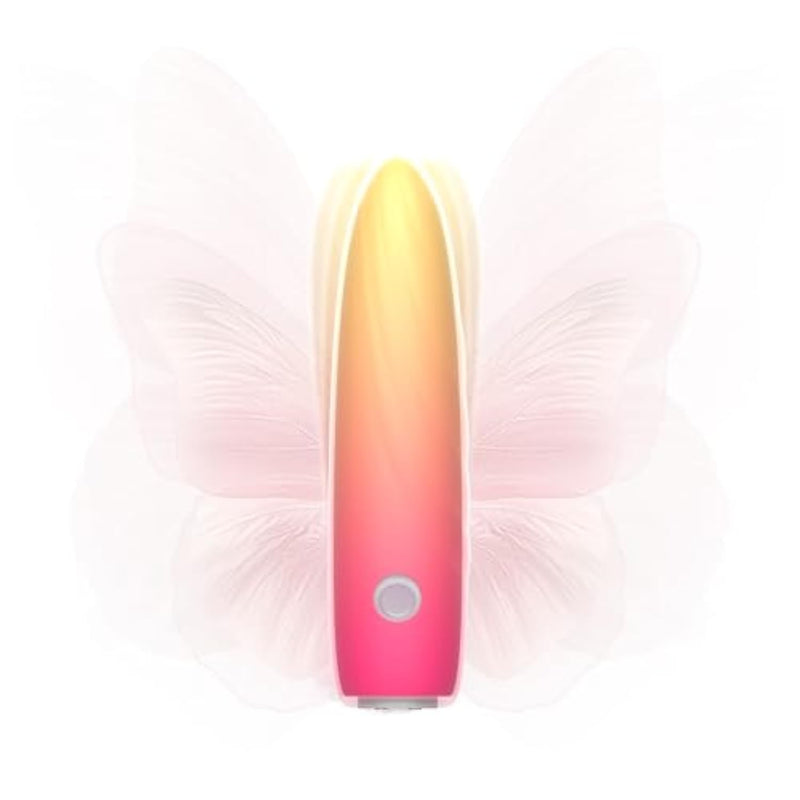 G Spot Bullet Vibrator For Women, Portable Mini Pocket Vagina Stimulator, Waterproof Adult Sex Toys With 10 Vibrating Modes Full Silicone Rechargeable Mini Vibrators?Rose Red Yellow?