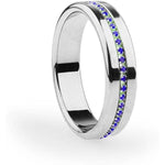 Luxury Gemstone Lace Penis Ring Metal Cock Ring For Male Masturbation Exercise Adult Sex Toy